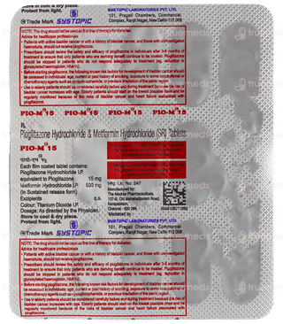 Pio M 15 Tablet 15